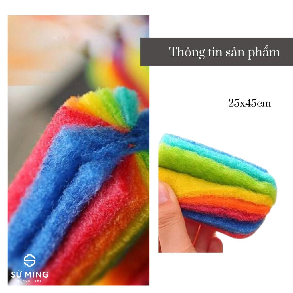Cọ Rửa Ly Cốc Cầu Vồng, Sắc Màu, Chất Lượng Cao