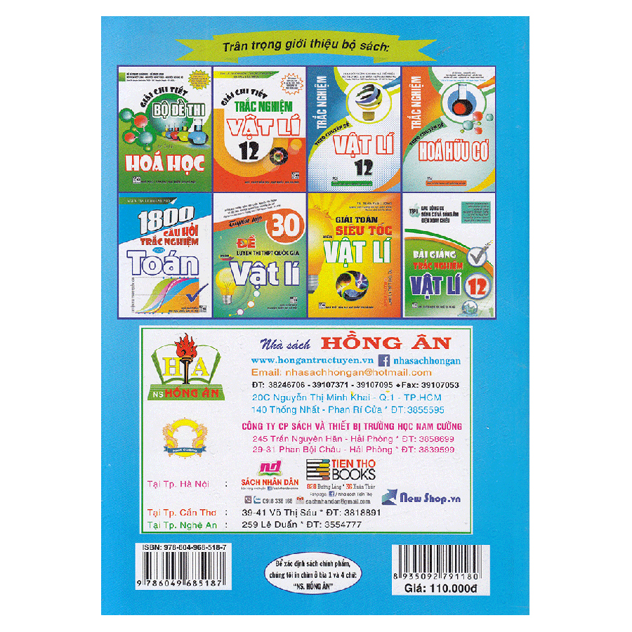18 Bộ Đề Chọn Lọc Các Chuyên Đề Trọng Tâm Môn Hóa Học