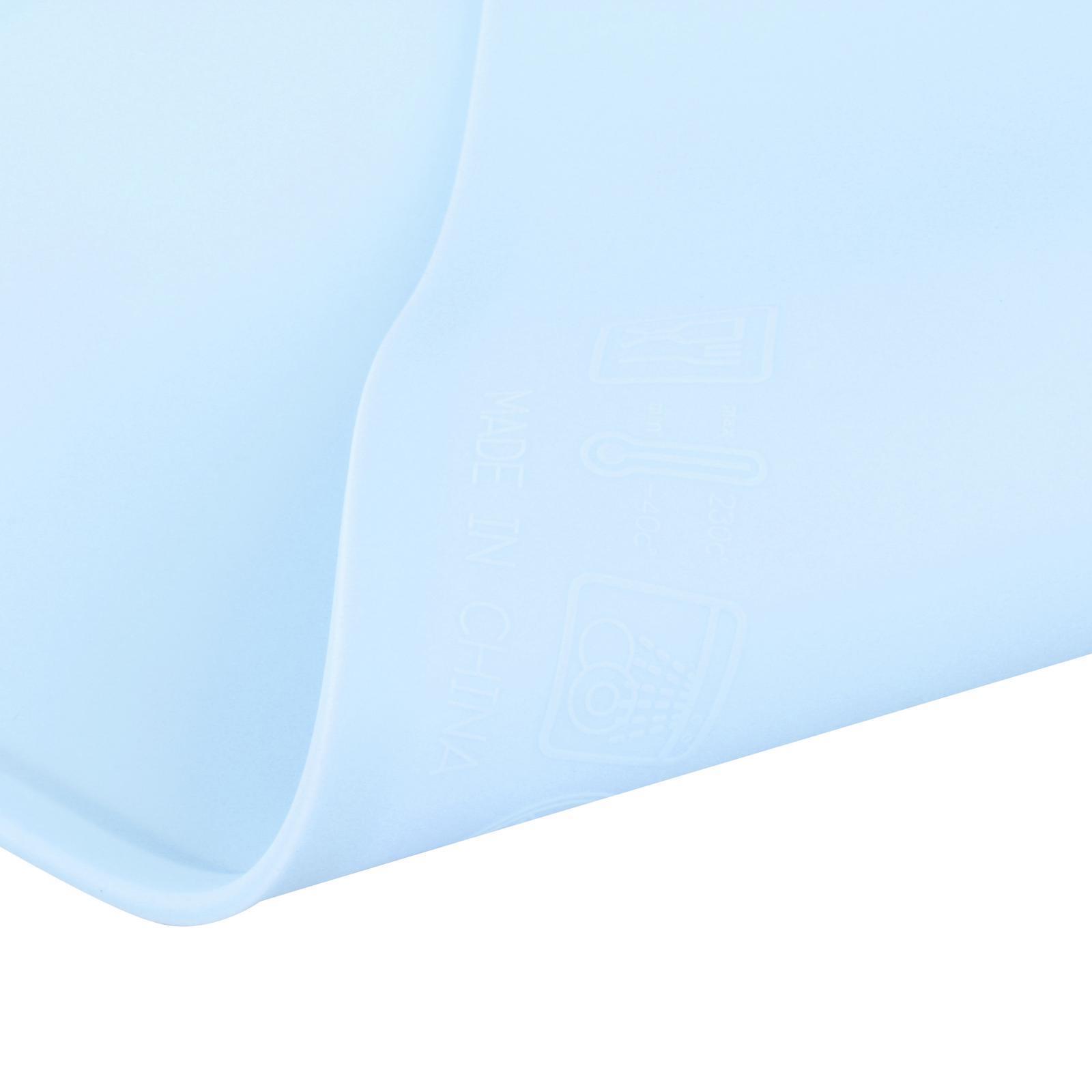 Silicone 410 x 310mm To Protect Work Surface Light Blue