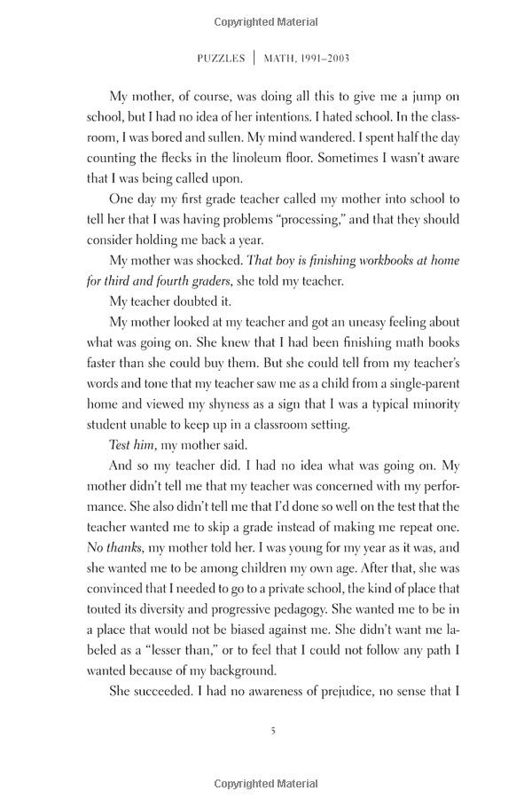 Mind And Matter: A Life In Math And Football