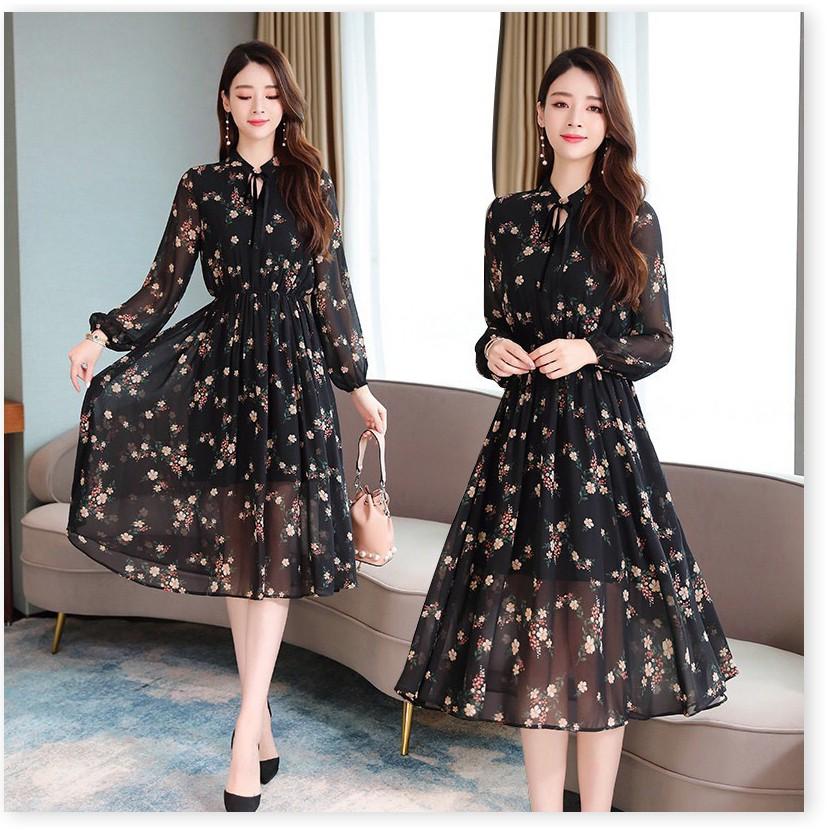 ĐẦM LỤA HOA,HỌA TIẾT ĐƠN GIẢN