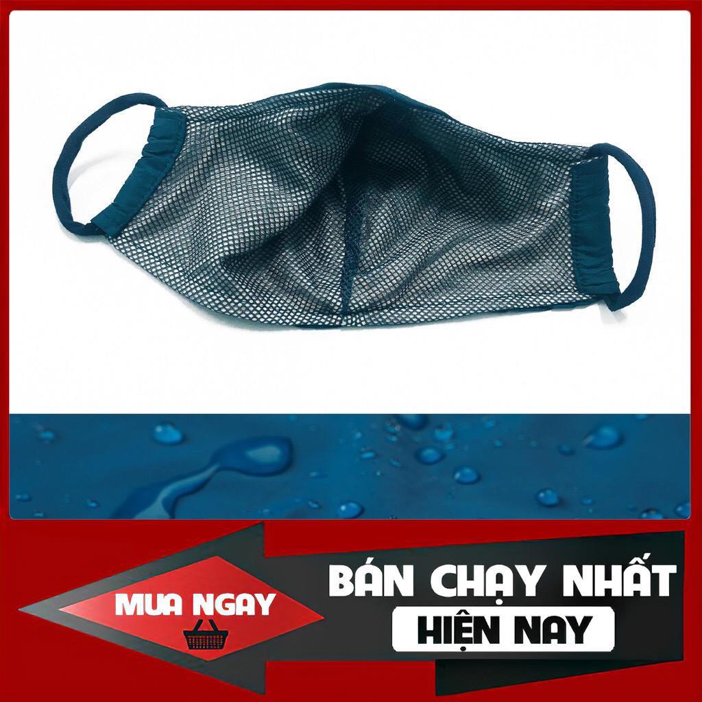 Khẩu Trang Vải Gió 3 Lớp Chống Thấm Nước - Có Thể Tái Sử Dụng