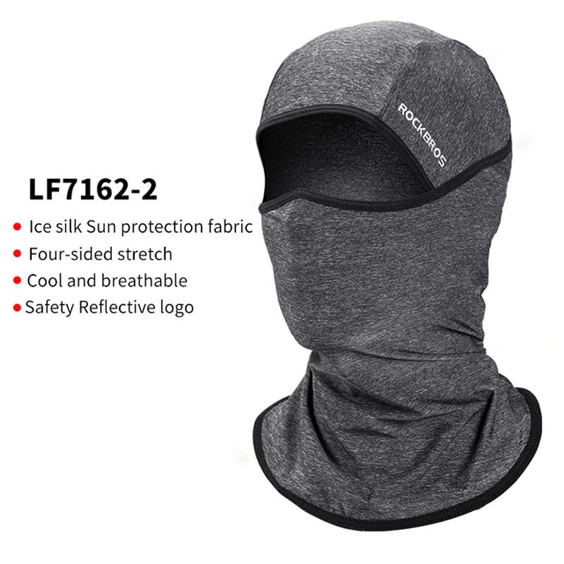 Rockbros nữ nam Balaclava Balaclava Sun Protection Điện xe máy đầy đủ mặt nạ mặt nạ Color: 13220007001