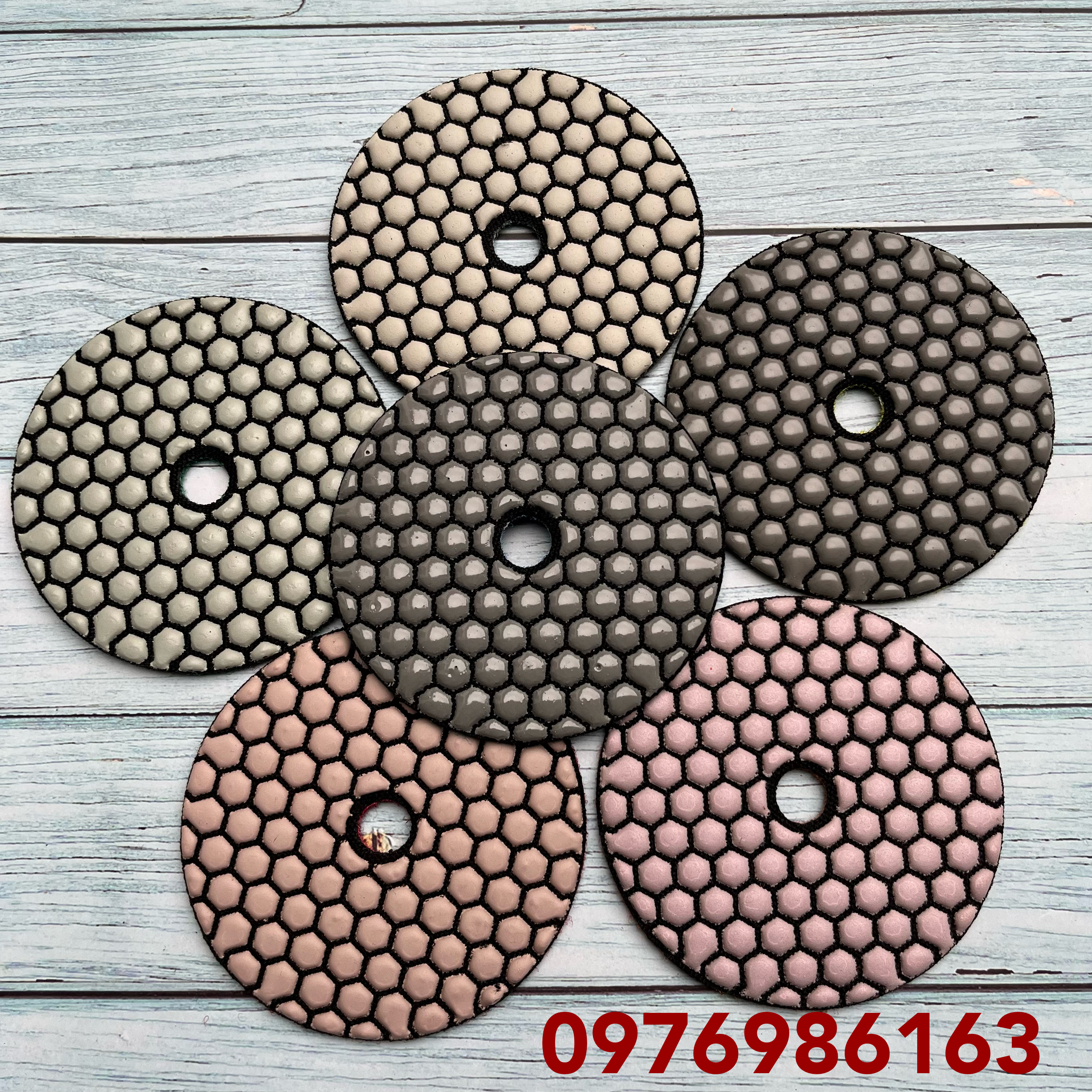 Bộ đầu số khô đầu số mài đá nỉ số lá số đánh bóng gồm 6 lá