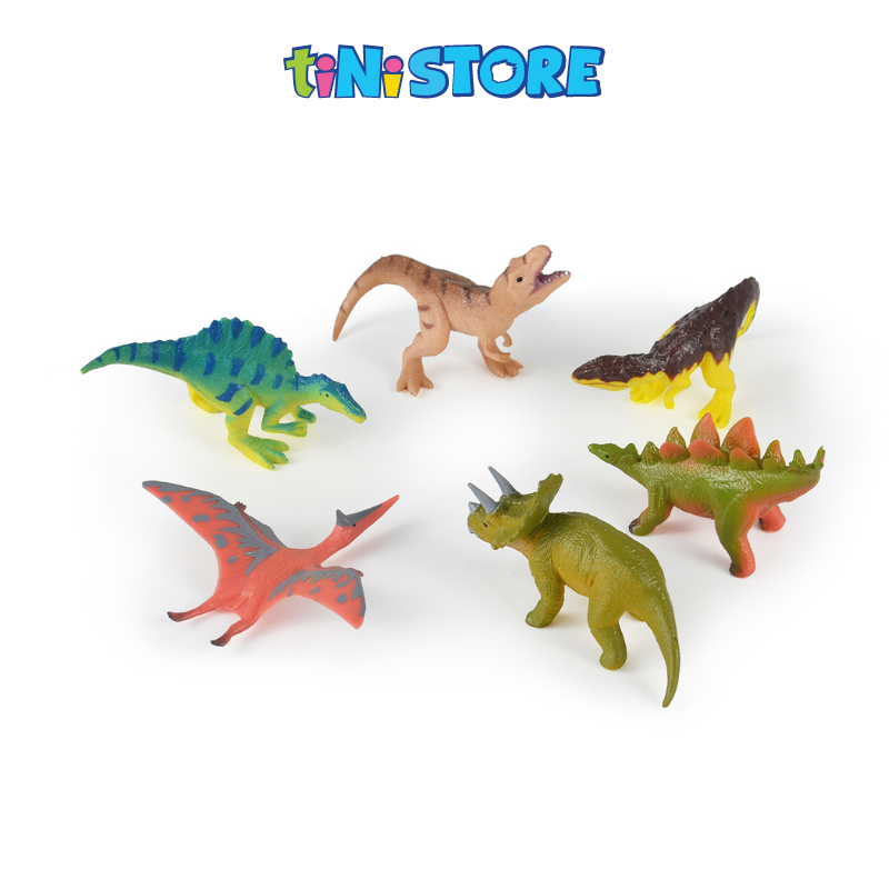 Bộ đồ chơi 6 mô hình động vật thời tiền sử A