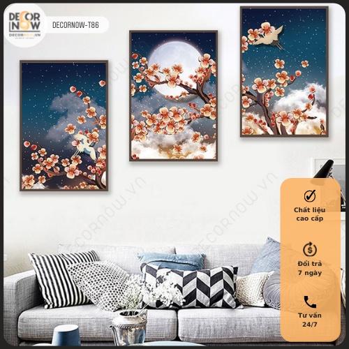 Tranh treo tường phòng khách, phòng ngủ, 10 bộ tranh CANVAS treo tường, đẹp nhất 2022 DECORNOW-03 | DECORNOW.VN