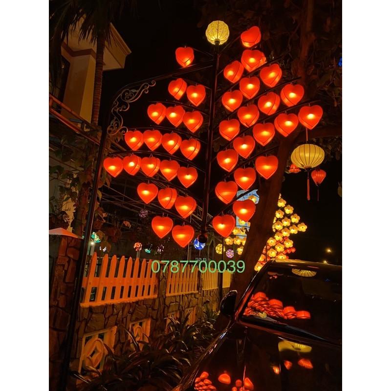 Combo 40 trái tim 20cm