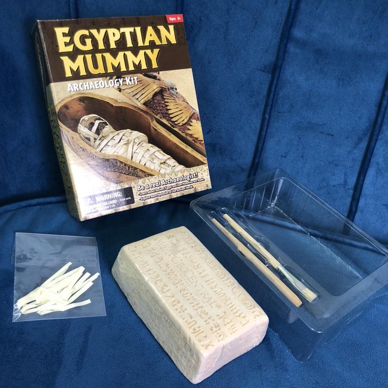 Đồ chơi khảo cổ xác ướp Ai Cập cổ đại,xác cướp biển - Đồ chơi khai quật giáo dục cho trẻ