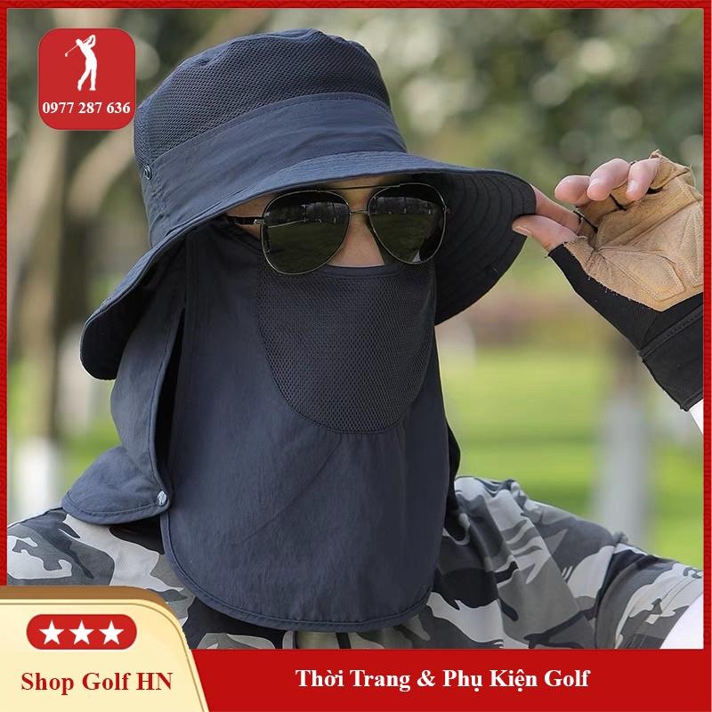 Mũ golf chống nắng vành rộng chống tia UV tốt