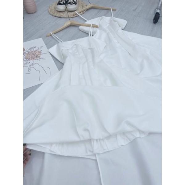 ĐẦM 2 DÂY VIỀN REN DỰ TIỆC
