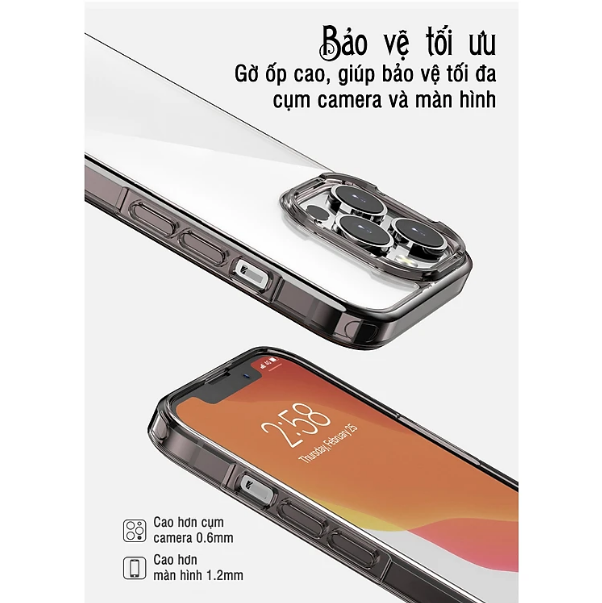 Ốp lưng dẻo trong phong cách mới dành cho iPhone 7/8 Plus / X/Xs / Xr / Xs Max / 11 / 11 Pro / 11 Pro Max / 12 / 13 / 14 / 12 Pro / 12 Pro Max / 13 Pro / 13 Pro Max / 13 Mini / 14 / 14 Max / 14 Pro / 14 Pro Max
