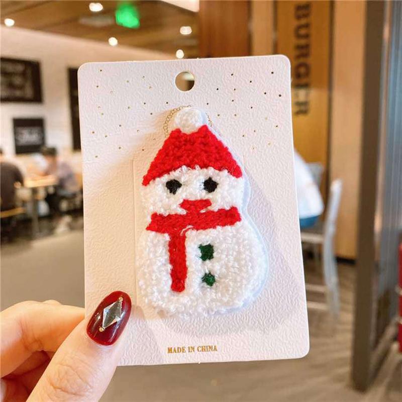 Kẹp Tóc Phong Cách Giáng Sinh Cho Bé Gái