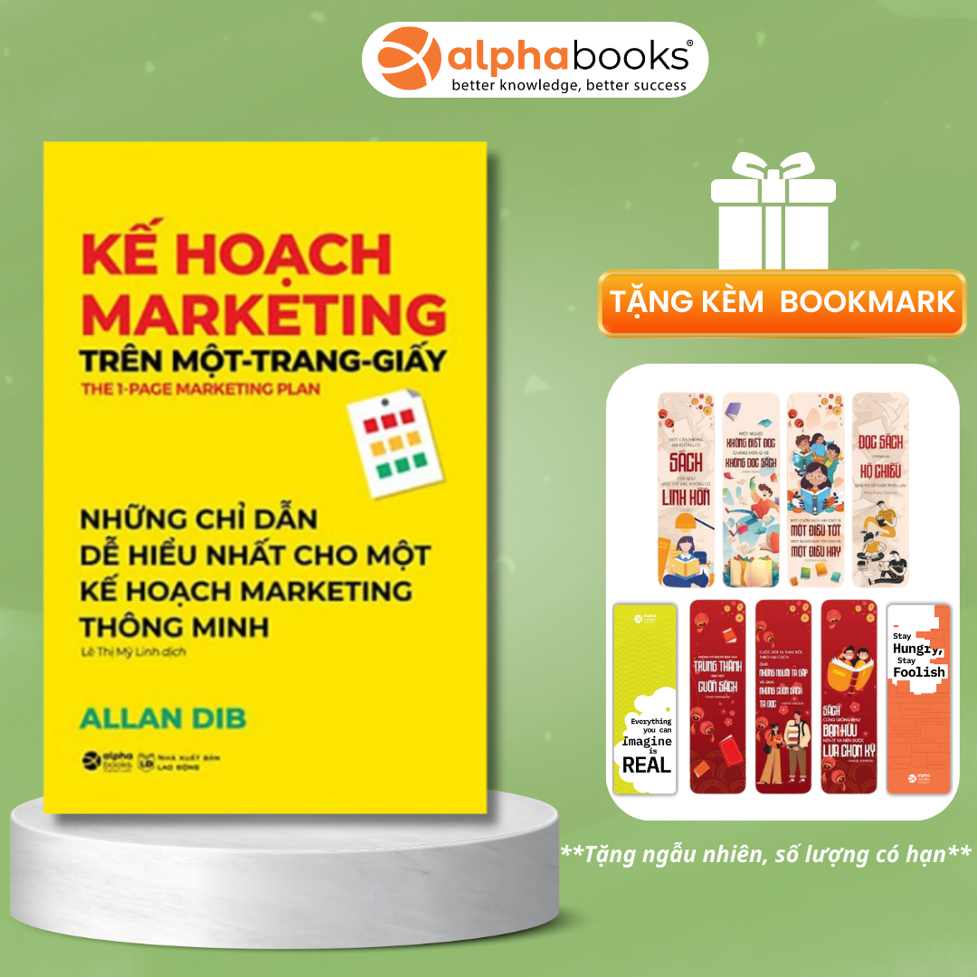 Sách Kế Hoạch Marketing Trên Một Trang Giấy Những Chỉ Dẫn Dễ Hiểu Nhất Cho Một Kế Hoạch Marketing Thông Minh
