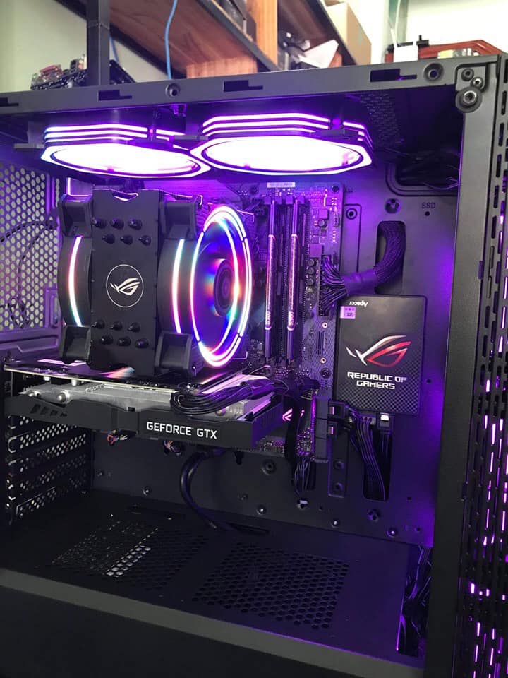 Tản nhiệt khí CPU ALSEYE H120D RGB, 6 ống đồng, 2 Fan - Hàng chính hãng