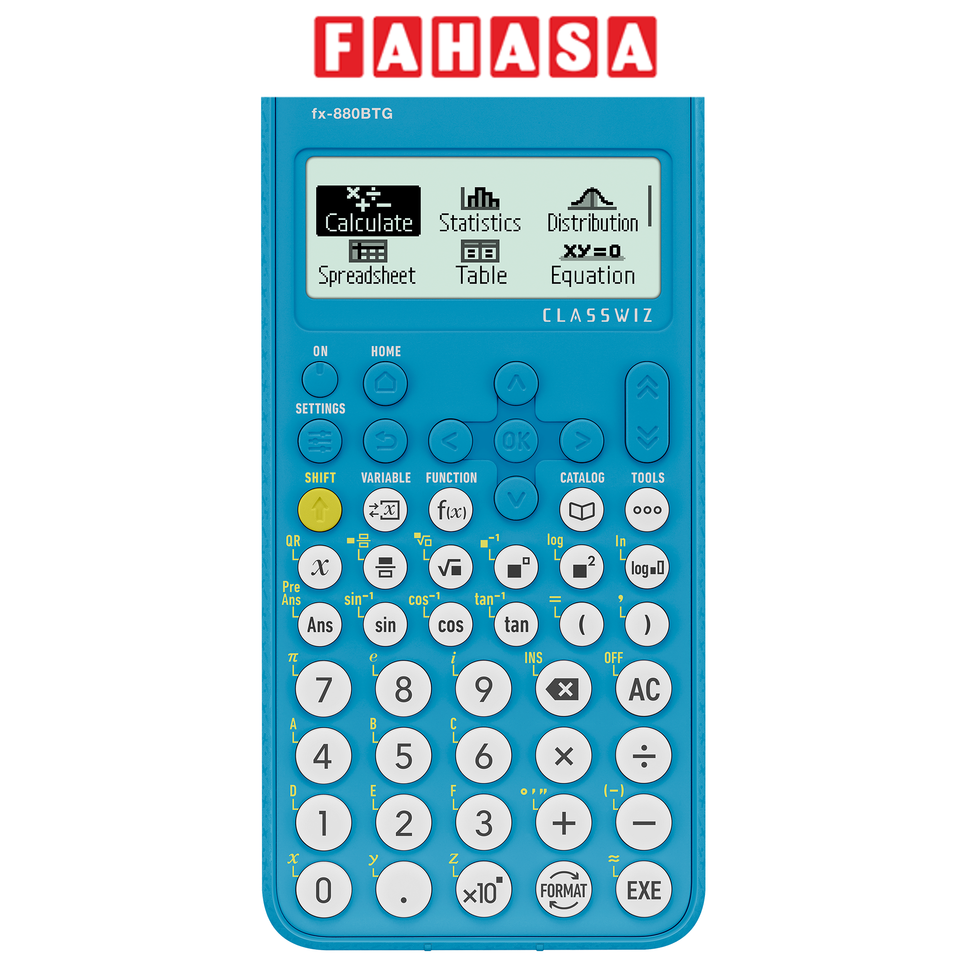 Máy Tính CASIO FX-880BTG - Kèm Bút Xịn Dùng Cả Năm