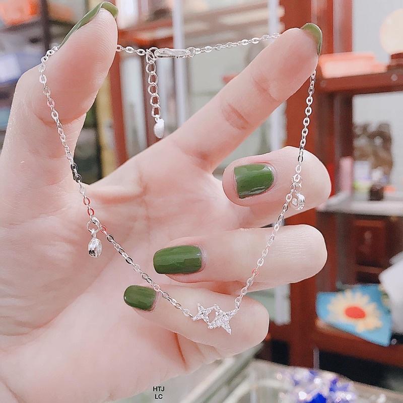 Mẫu lắc chân nữ Bạc Ta , lắc chân Npj ️ SIÊU HOT ️ -Bạc Npj