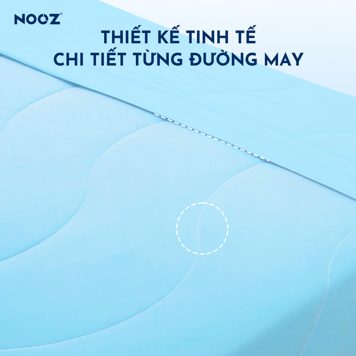 Chăn Lạnh NOOZ Mền Điều Hoà Nhiệt Độ Mùa Hè Siêu Mát Lạnh Lõi Bông Mềm Mịn