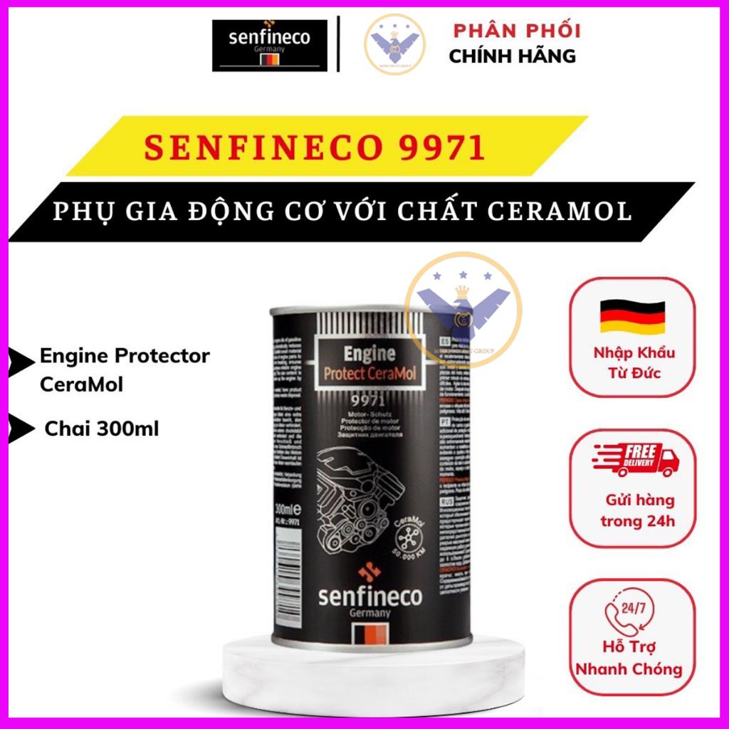 Phụ gia nhớt senfineco ceramol 9971 cao cấp thành phần nano gốm chống mài - 300ml