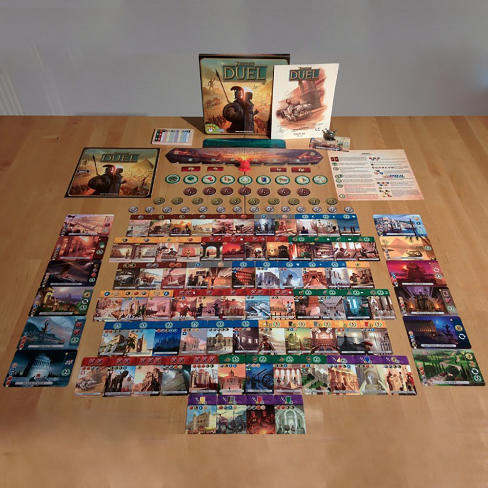 Board Game 7 Wonders: Duel Bộ Bài Trò Chơi 7 Người