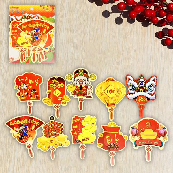 Bộ 10 Thẻ Treo Tết Bính Ngọ 2026 - Teenage 03
