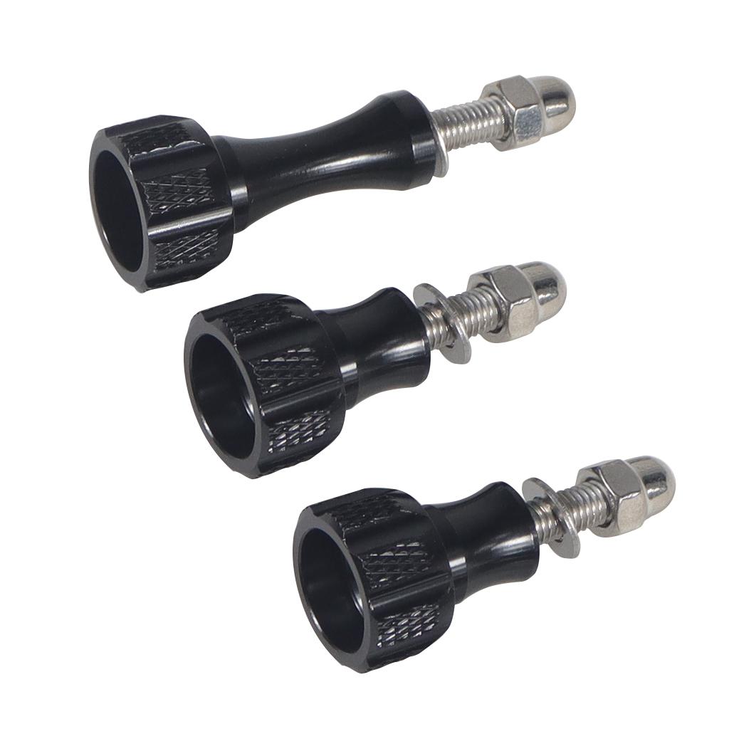 1x dài 2x ngắn m5 ngón tay cái vít nhôm hợp kim bu lông nut nut cho GoPro Hero 11 10 9 5 Max Insta360 cho máy ảnh hành động DJI OSMO