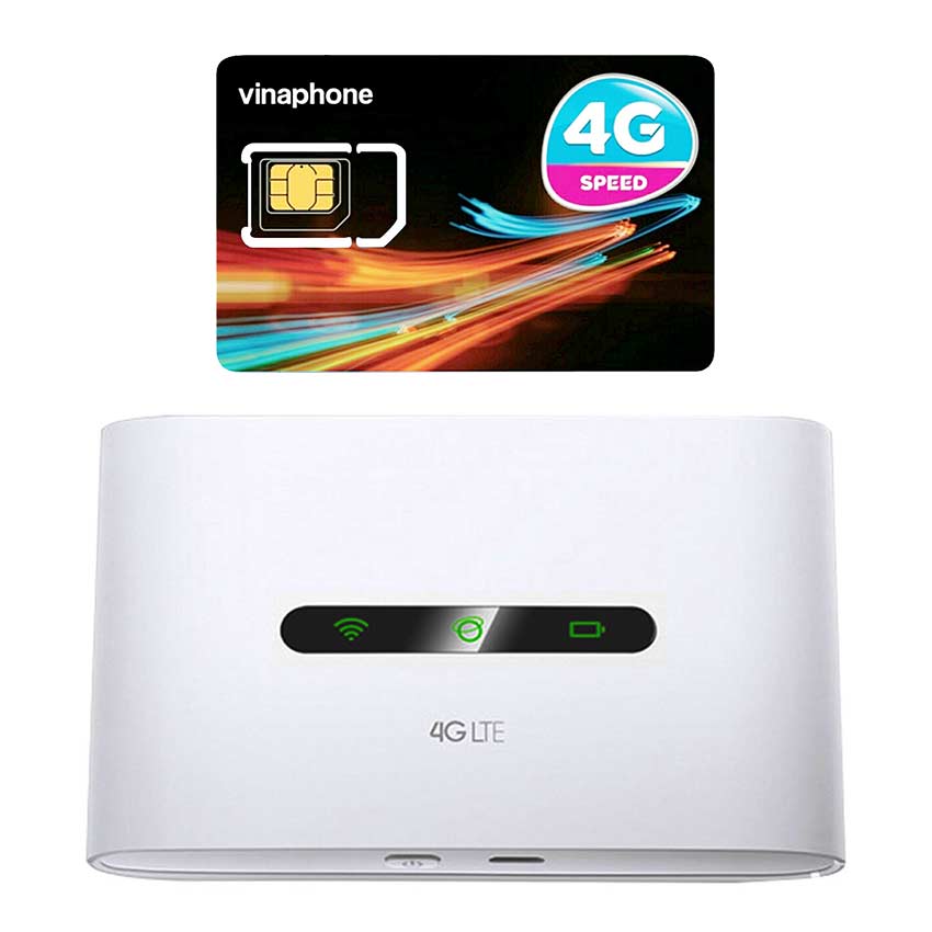 Bộ Phát Wifi 3G/4G Tốc Độ Cao + Sim 4G Viaphone trọn Gói 12 Tháng | 5.5GB/Tháng Tp-link M7300 - Hàng chính hãng