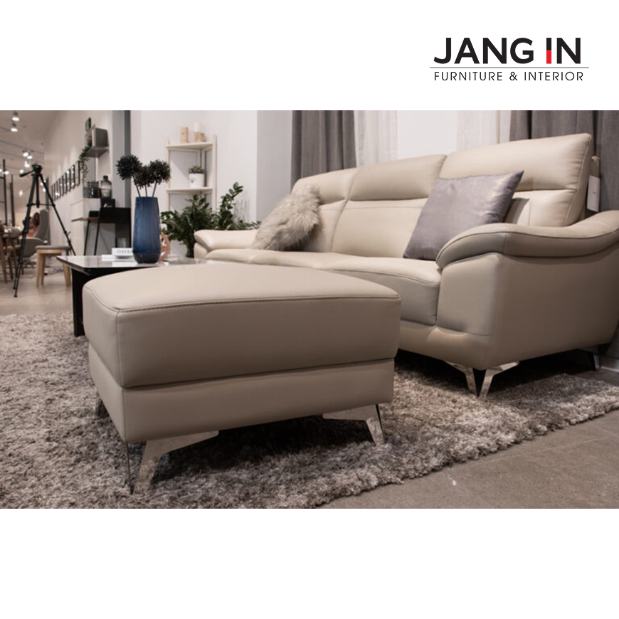 Ghế Đôn Sofa Honeymoon Ivory Jang In 1603710001-03