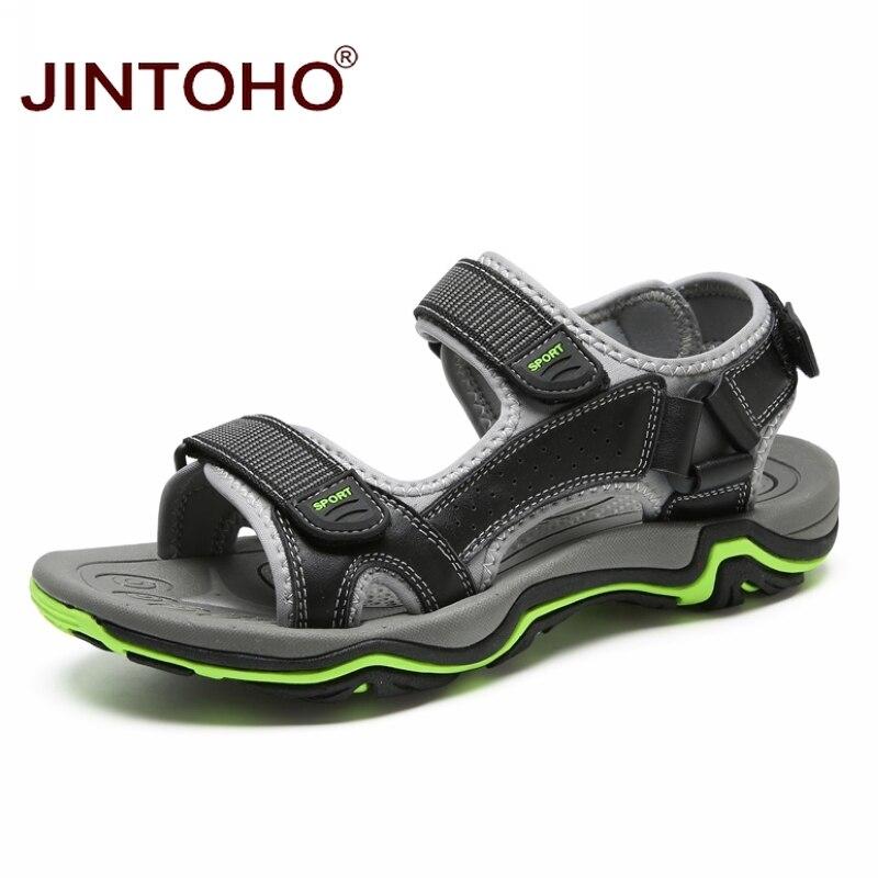Giày Sandal Da Đi Biển Thời Trang Cho Nam