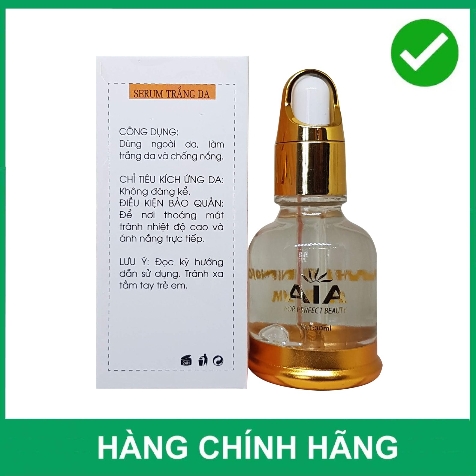 SERUM TRẮNG DA AIA 30ML - MỸ PHẨM AIA