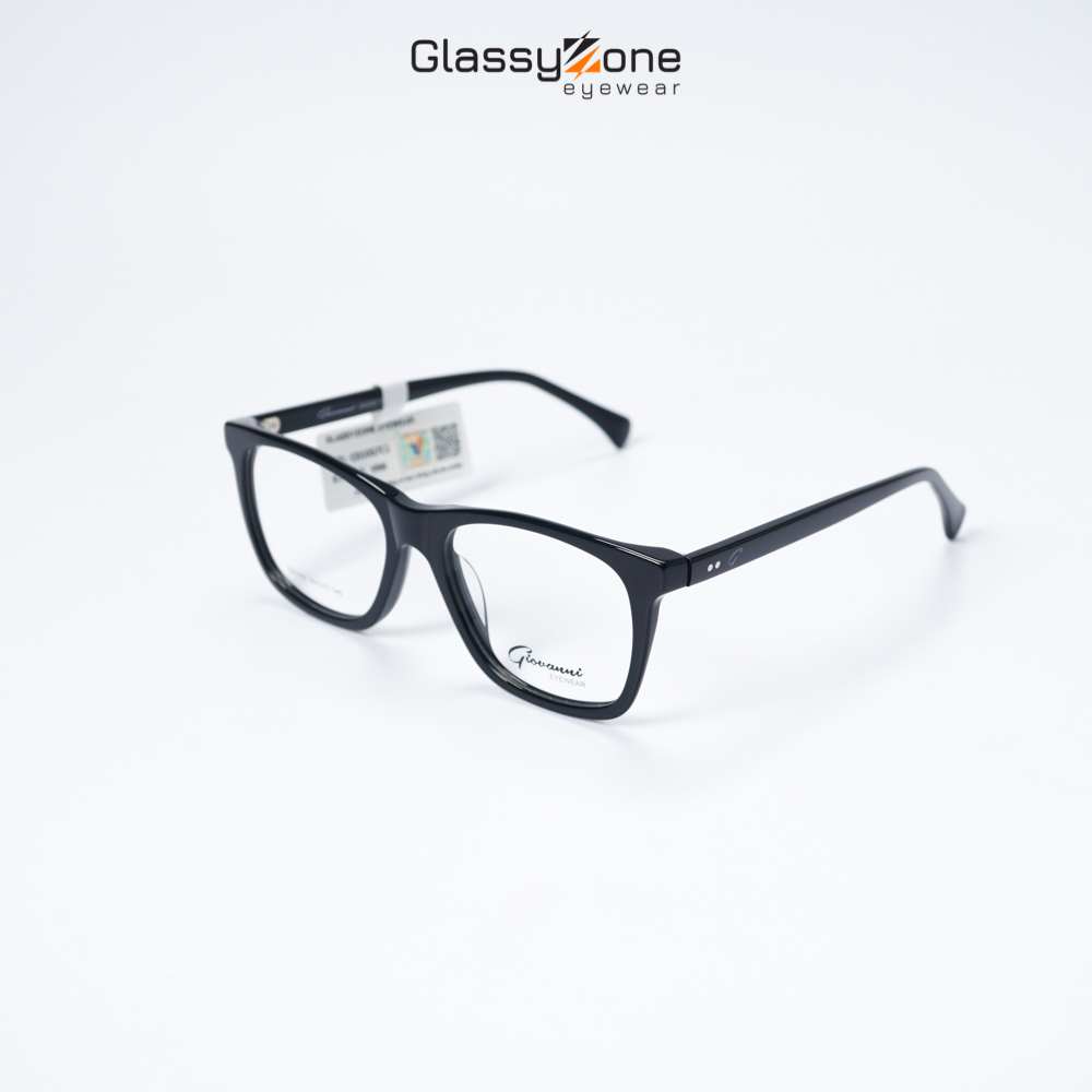 Gọng kính cận, Mắt kính giả cận nhựa Form Vuông thời trang Unisex Farrer - GlassyZone