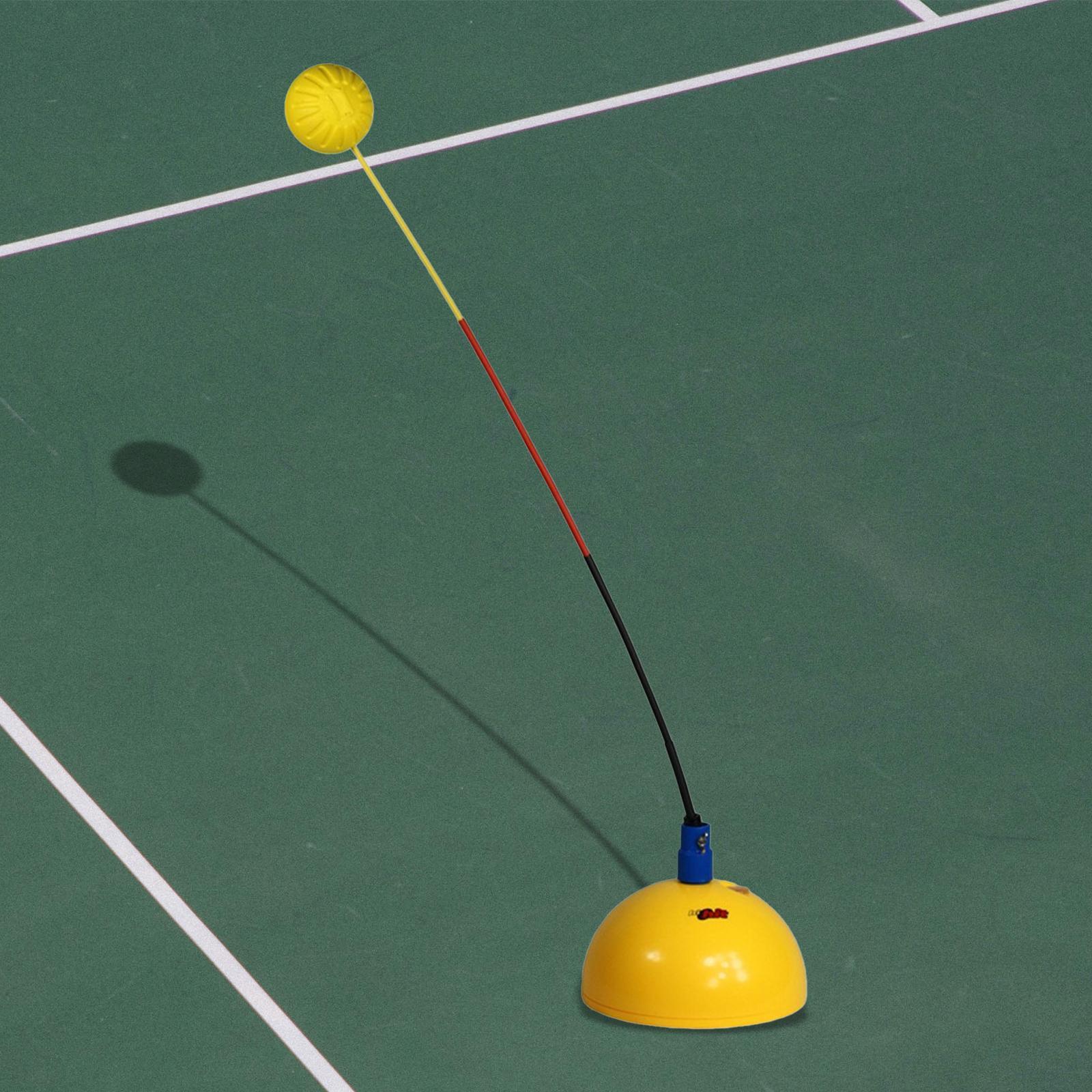 Tennis Trainer System Portable Self Training Tool for Training Swing Hitting