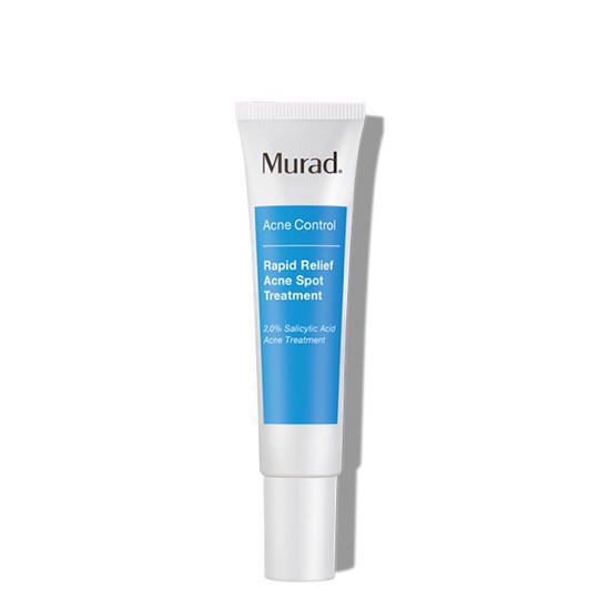 Bộ sản phẩm Murad Acne: Viên uống mụn Pure Skin + Gel Rapid Relief Acne 15ml TẶNG Clarifying Mask 75gr + Cleanser 15ml