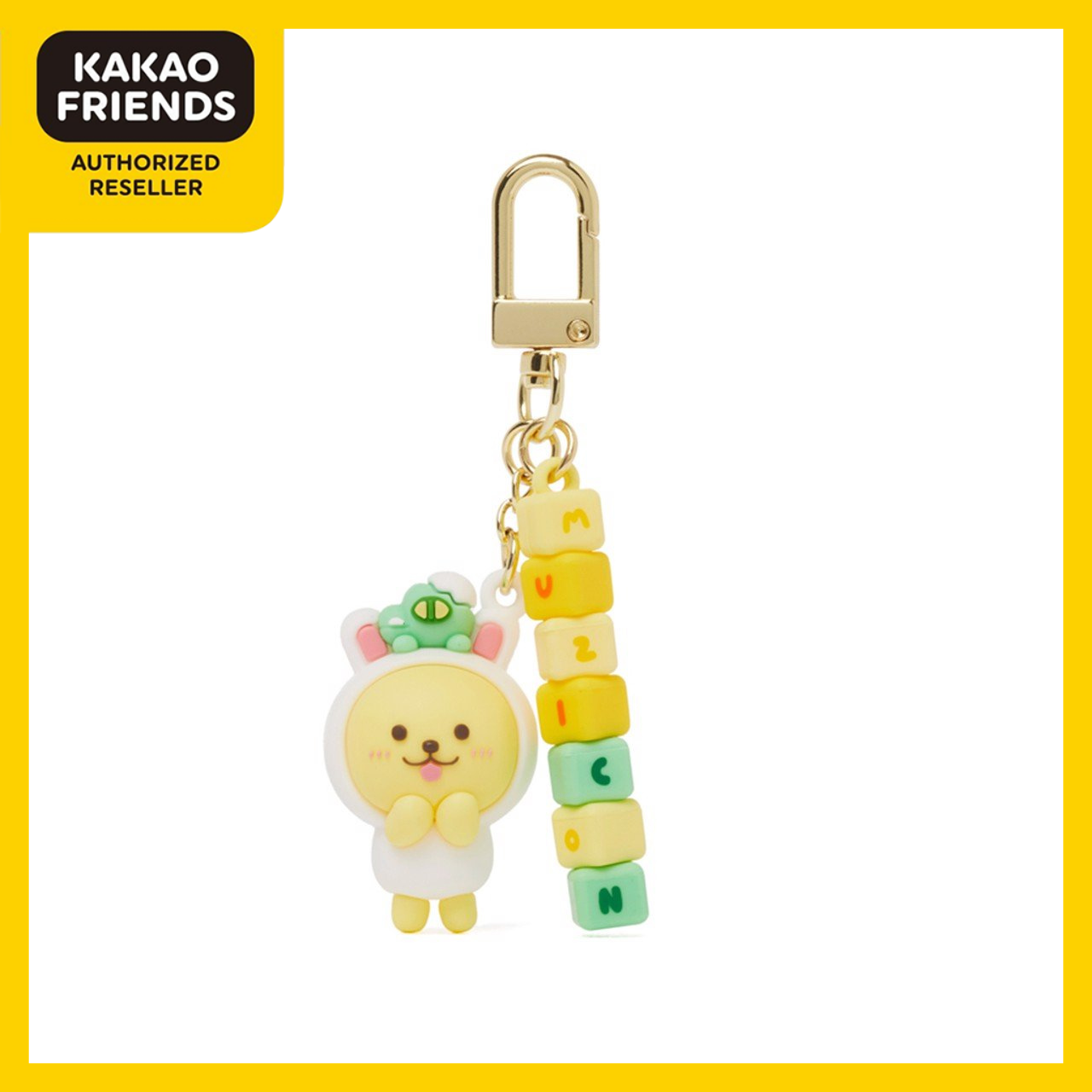 Móc Treo Cube Muzi Kakao Friends Chính Hãng