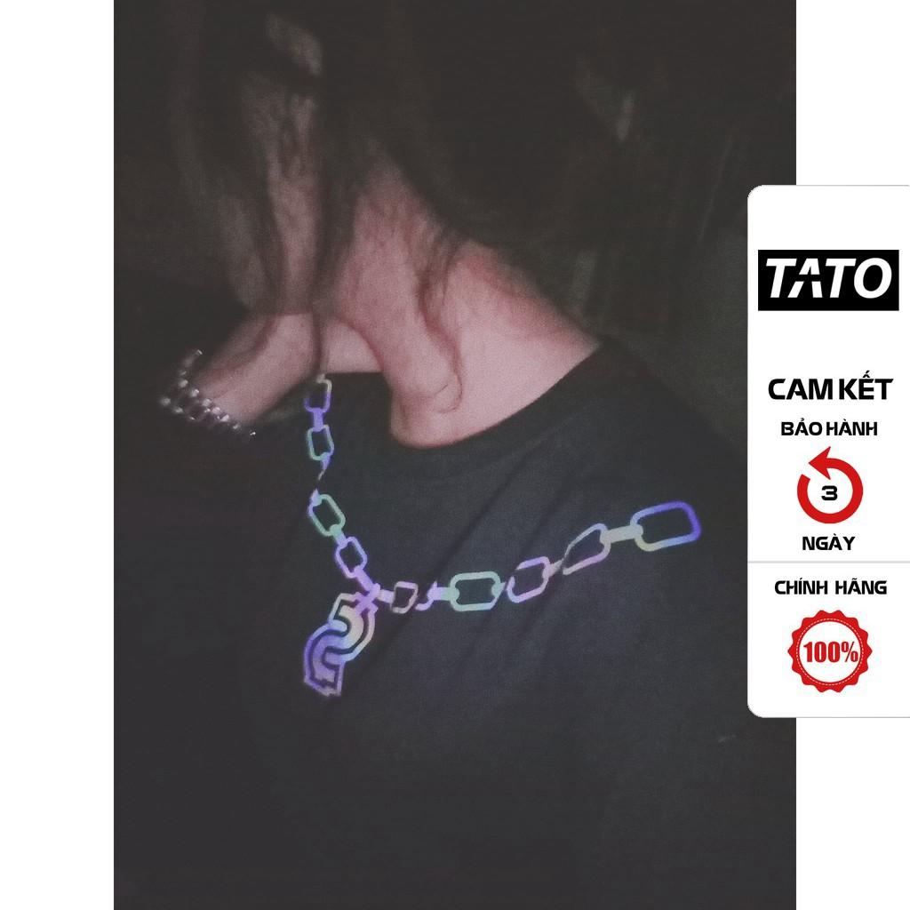 Áo Sweater in hình Money Necklace Phản Quang 7 màu Áo nỉ Nam Nữ Dài tay Unisex in hiệu ứng Hologram TATO_OFFICIAL