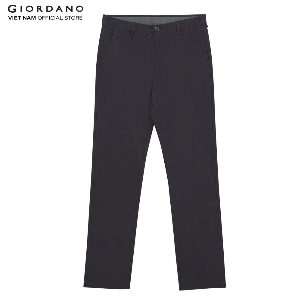 Quần Lửng Nam Khaki Ankle Pants Giordano 01122005