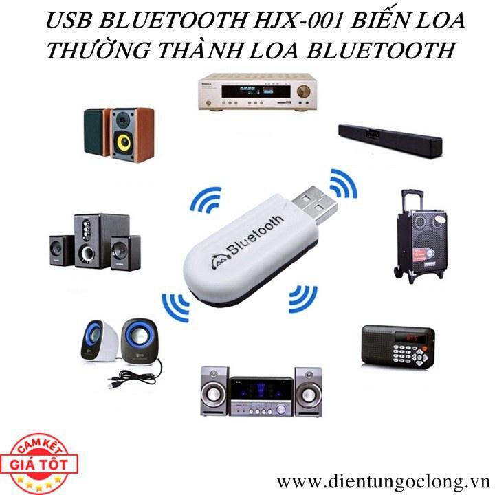 USB Bluetooth 5.0 BT kết nối Loa Thường thành loa không dây, sử dụng rất bền