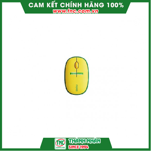 Chuột không dây Rapoo M650 Silent phiên bản World Cup BR/Brazil-Hàng chính hãng