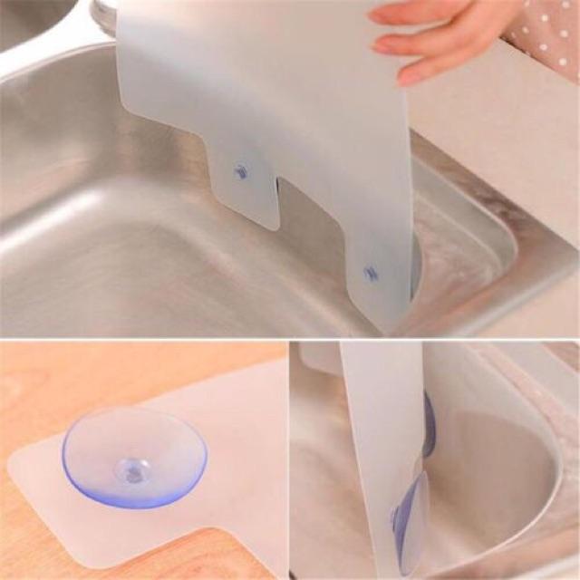 Tấm chắn nước dán hít bồn rửa chén chắn nước bắn tung toé