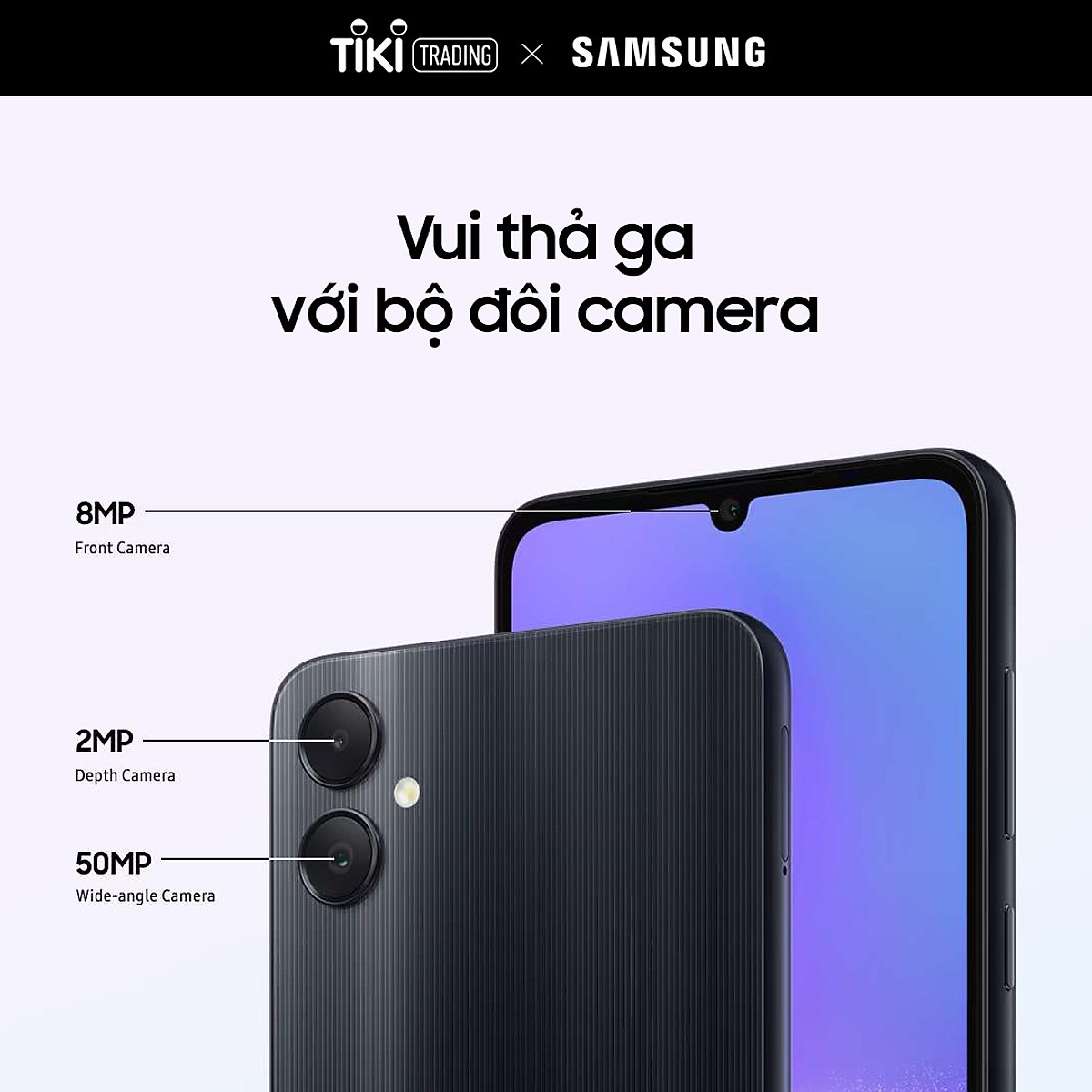 Điện thoại Samsung Galaxy A05 (4GB/128GB) - Đã kích hoạt bảo hành điện tử - Hàng chính hãng