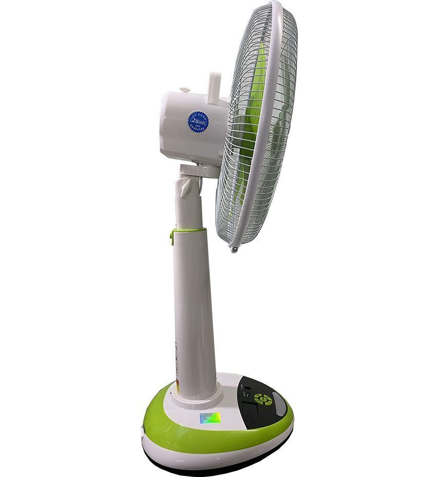 Quạt Sạc Tích Điện 16 Inch Honjianda HJD-FL416H Tích Hợp Đèn LED Và Cổng Sạc USB - Màu Ngẫu Nhiên - Hàng Chính Hãng