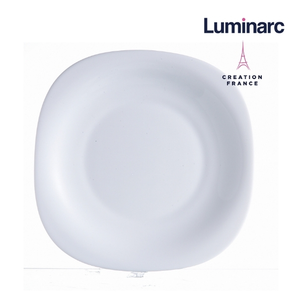 Bộ 6 Đĩa Thuỷ Tinh Luminarc Carine Trắng 26cm - LUCAH5922