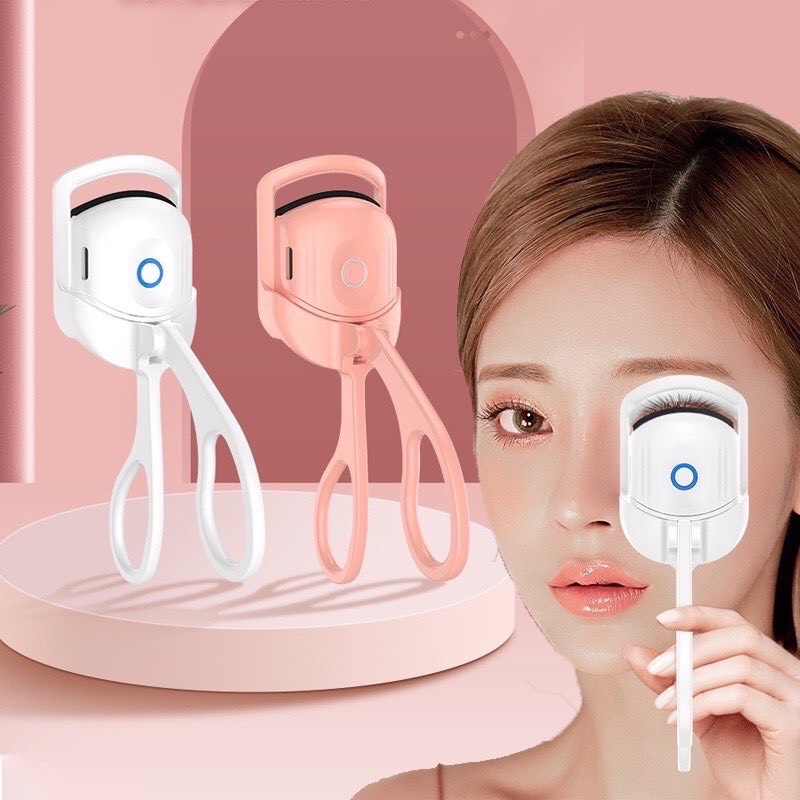 Máy uốn mi điện. Kẹp mi điện. Máy uốn mi nhiệt siêu cong và cong lâu gấp 10 lần kẹp uốn mi thông thường