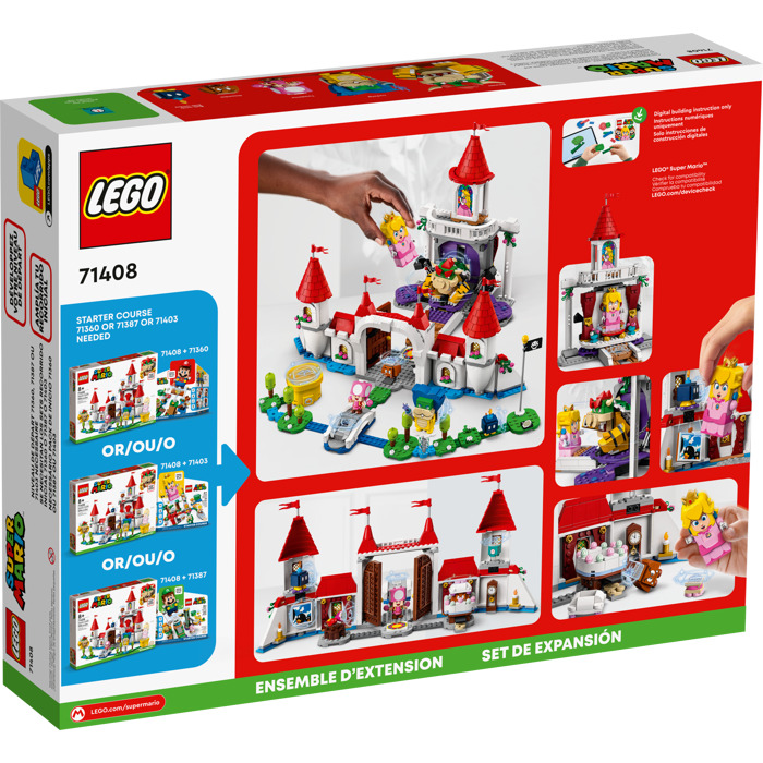 LEGO SUPERMARIO - 71408- Lâu Đài của Peach