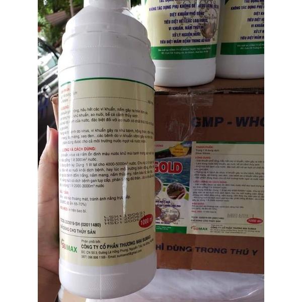 Nano bạc thủy sản 1 lít