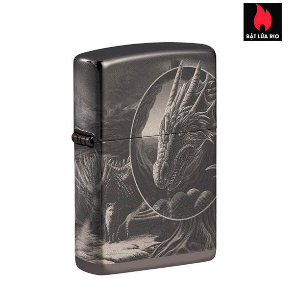 Bật Lửa Zippo 49287 – Zippo Lisa Parker Mythological High Polish Black