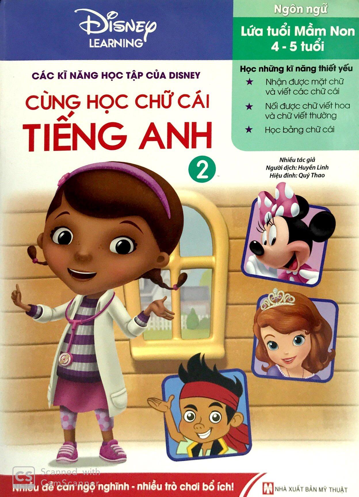 Disney Learning - Cùng Học Chữ Cái Tiếng Anh (Tập 2)