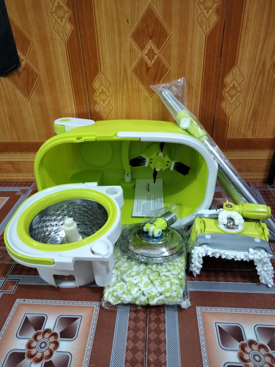 Bộ cây lau nhà thông minh 360 độ thái lan
