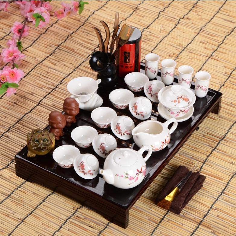 Bộ Thưởng Trà Đạo MAIKOYA Nhật Bản Gốm Sứ
