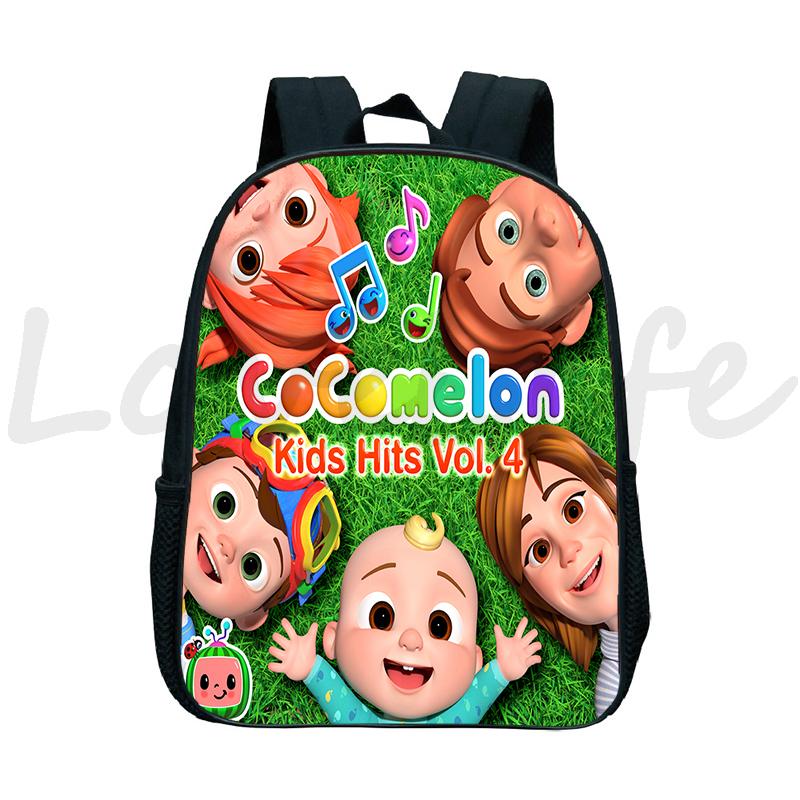 Cocomelon Ba Lô Trẻ Em Mẫu Giáo Túi Trường Túi Cho Bé Mochila Anime Có Túi Trẻ Em Ba Lô Cho Bé Mầm Non Tất