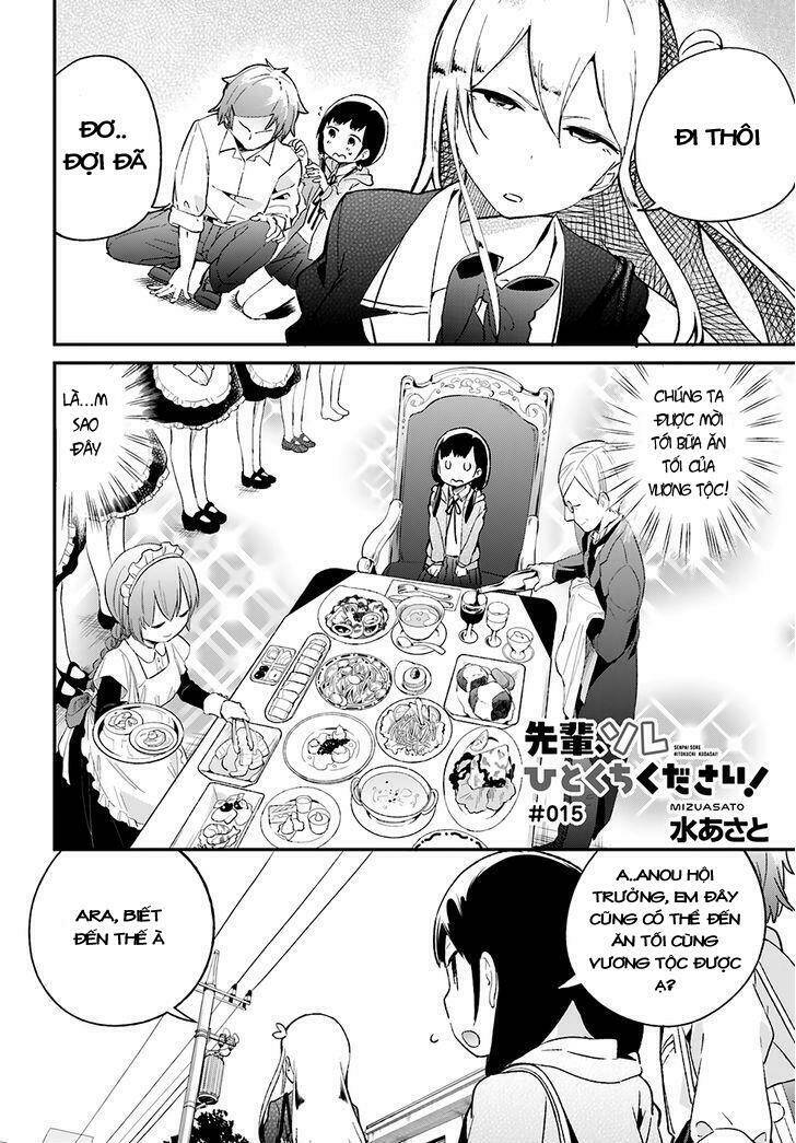 senpai, sore hitokuchi kudasai! chapter 15 4